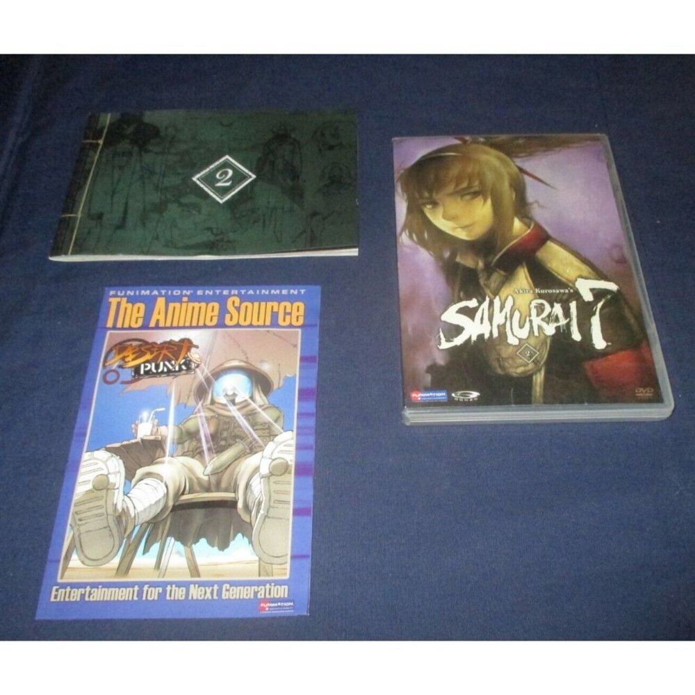 Akira Kurosawa's Samurai 7 - Vol. 2: Search for the Seven (DVD, 2005) w/ artbook